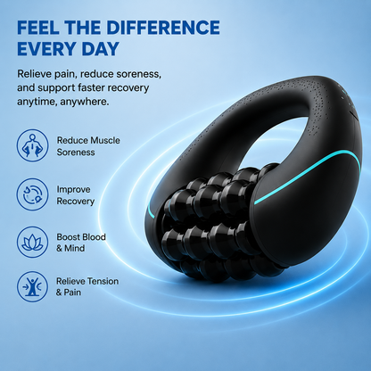 SpinRelief™ – Portable Muscle Recovery Massager