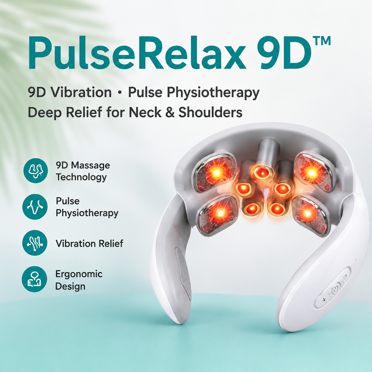 PulseRelax 9D™ — Melt Away Neck & Shoulder Tension in Minutes.
