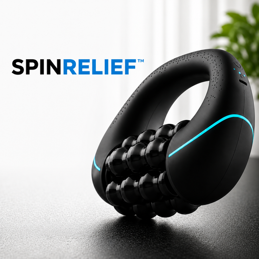 SpinRelief™ – Portable Muscle Recovery Massager