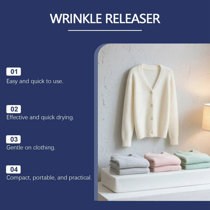 WrinklEase™ – Instant Wrinkle Release & Fabric Refresh Spray