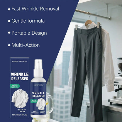 WrinklEase™ – Instant Wrinkle Release & Fabric Refresh Spray
