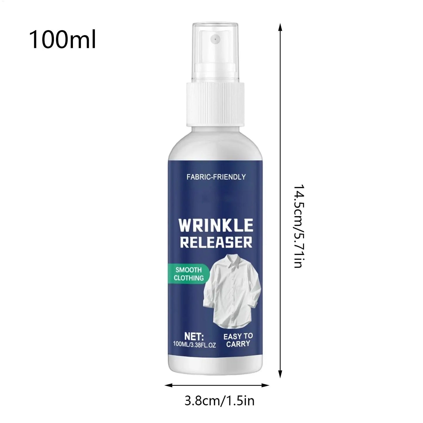 WrinklEase™ – Instant Wrinkle Release & Fabric Refresh Spray