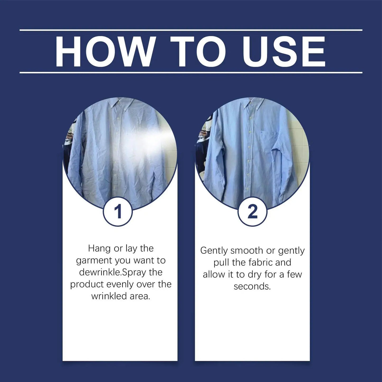 WrinklEase™ – Instant Wrinkle Release & Fabric Refresh Spray